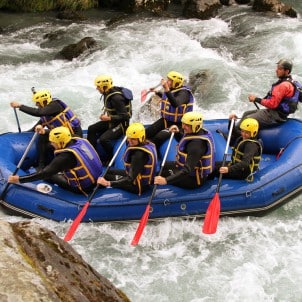 rafting méribel
