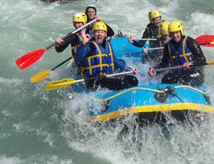 rafting méribel