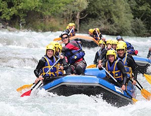 rafting méribel
